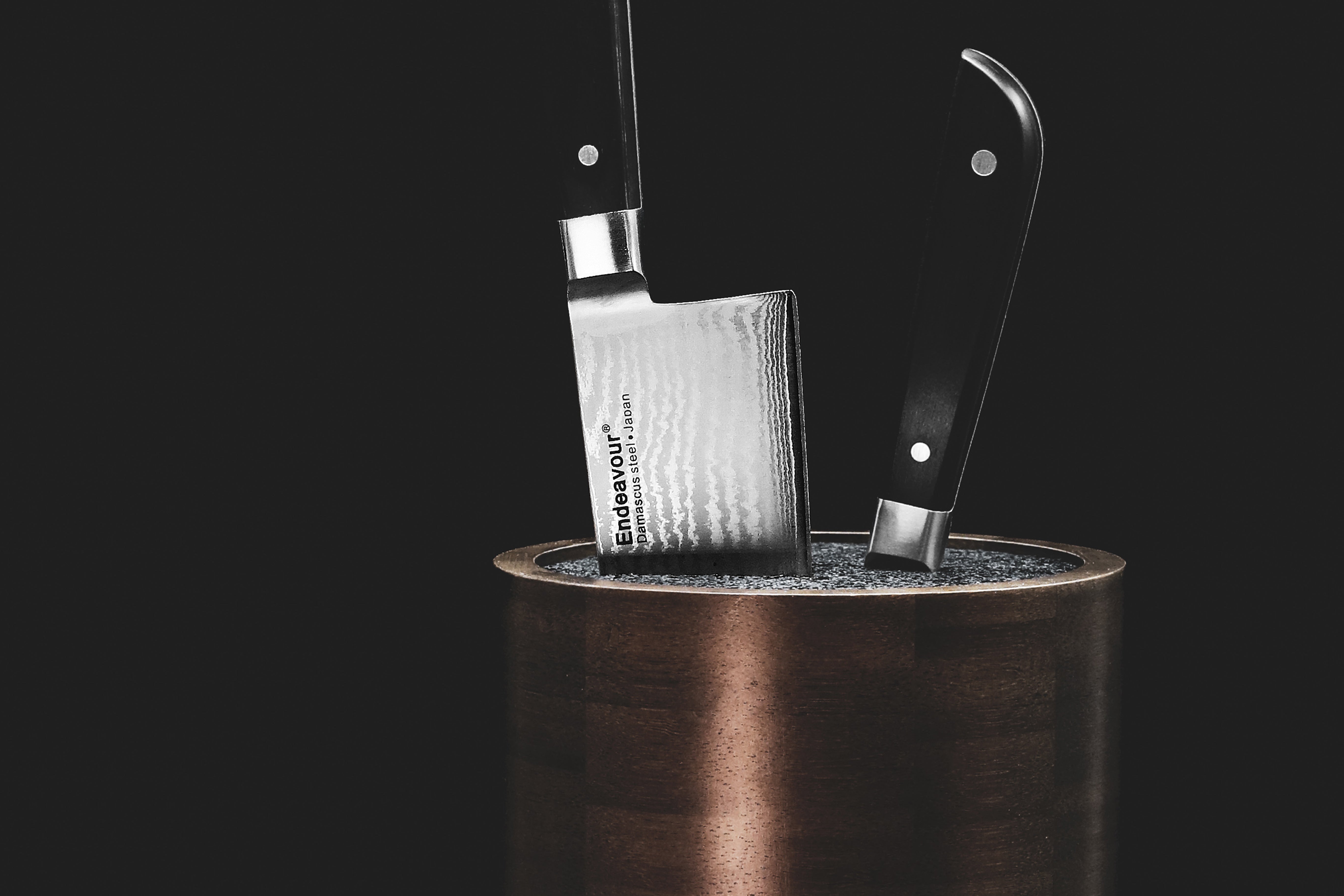 Knivholder - Brown